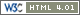 HTML 4.0.1 valid